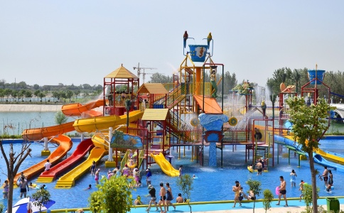 Большая комбинация имитаций воды