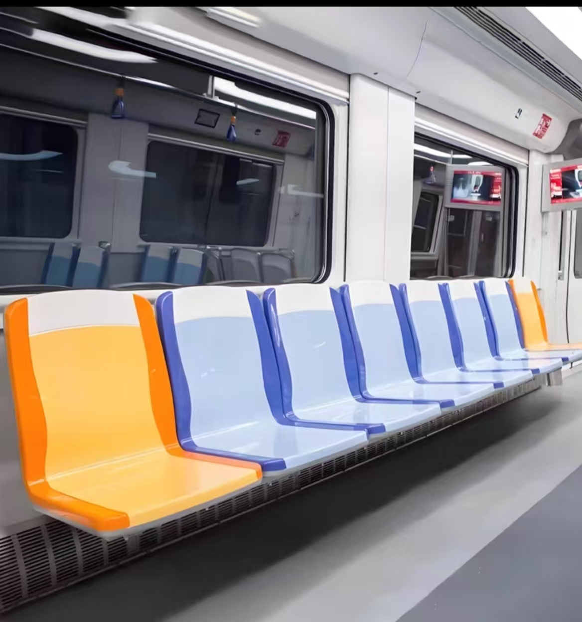 Пассажирское сиденье метро