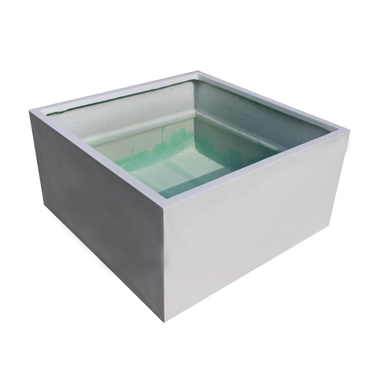 Стеклянный горшок/ящик цветов