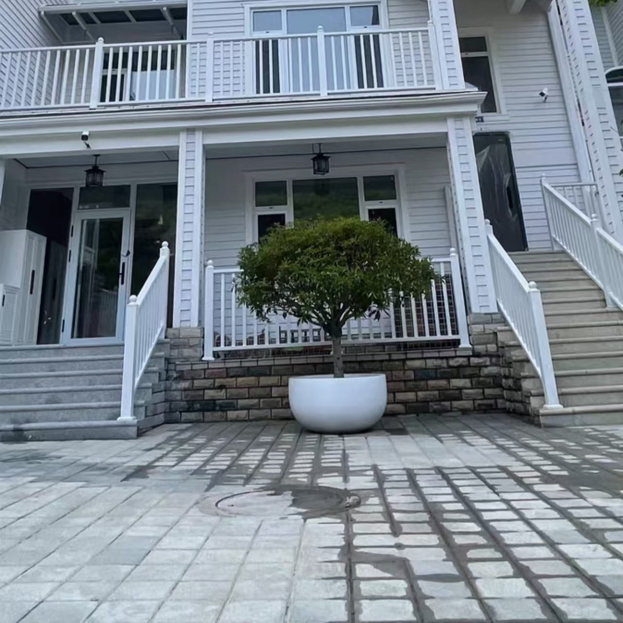 Стеклянный таз/ящик для дерева