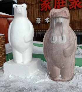 Форма белого медведя