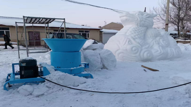 Эффективная снежная машина