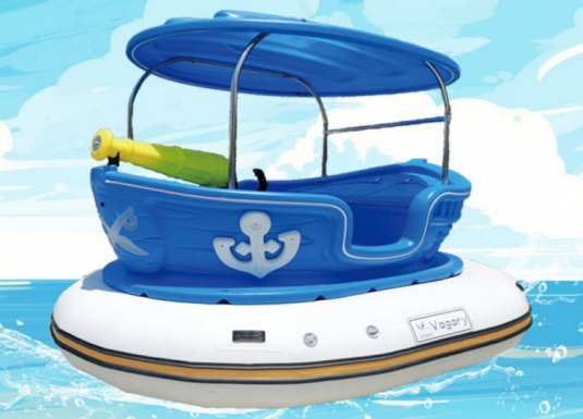 Пиратский корабль.