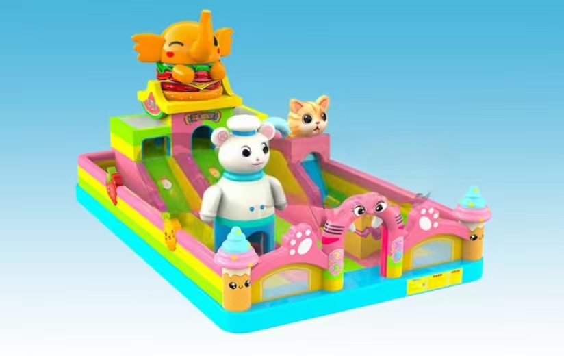 Замок в парке летающих слонов