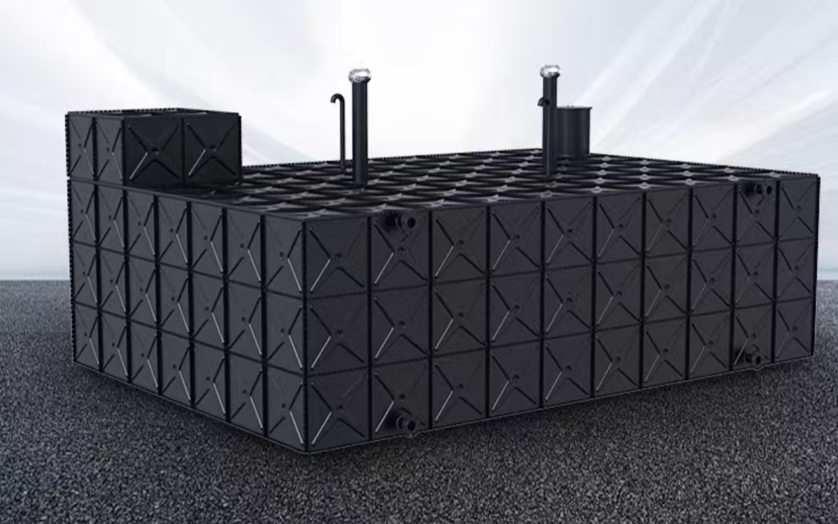 Бак с водой закачивается