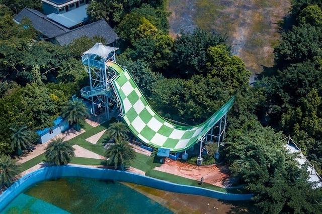 水上摆浪滑梯  U型摆浪滑梯