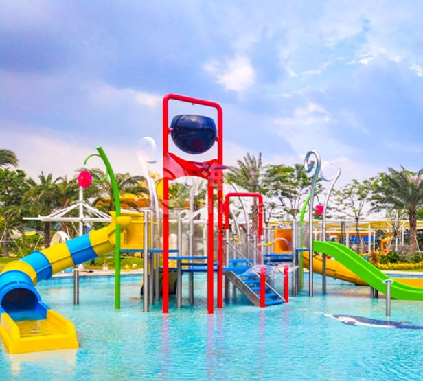 水上中型组合水寨