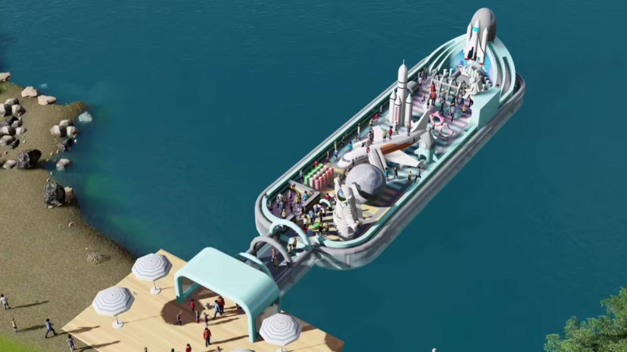 水上浮桥乐园